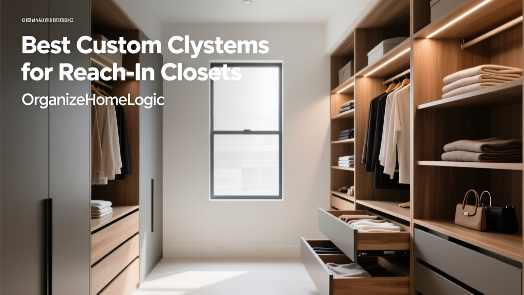 Best Custom Closet Systems for Reach-In Closets