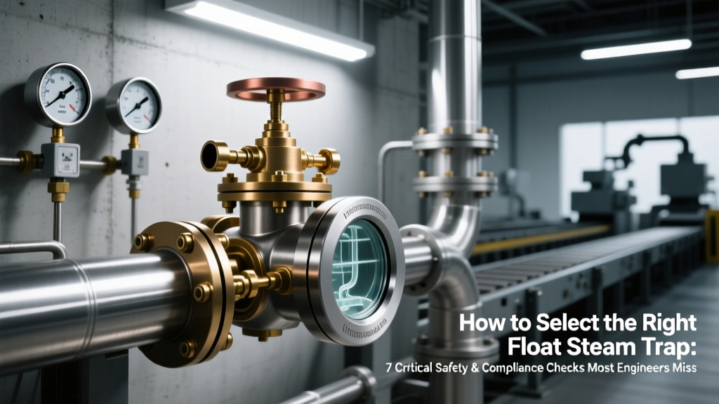 Float Steam Trap Selection: 7 Safety & Compliance Checks