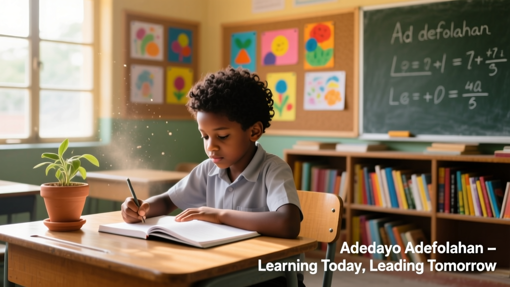 Adedayo Adefolahan: Bridging Neuroscience, Early Childhood Education, and Culturally Responsive Pedagogy