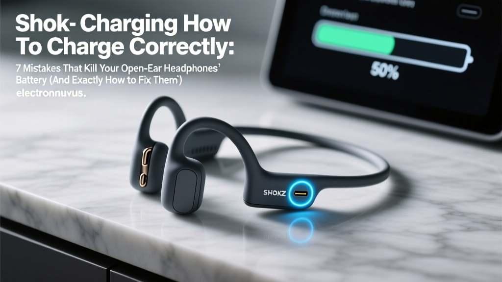 Shokz Charging How To Charge Correctly: 7 Mistakes That Kill Your Open-Ear Headphones’ Battery (And Exactly How to Fix Them)