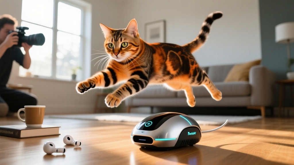 Pet Photography Guide: Shooting Action Cats with the Petronics Mousr