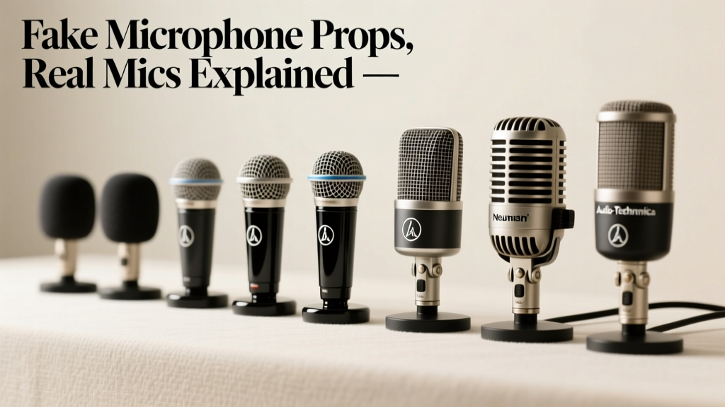 Fake vs Real Microphones: How to Spot Counterfeit Mics