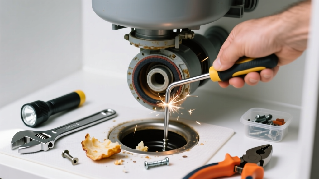 Fix a Jammed Garbage Disposal Making Grinding Noise