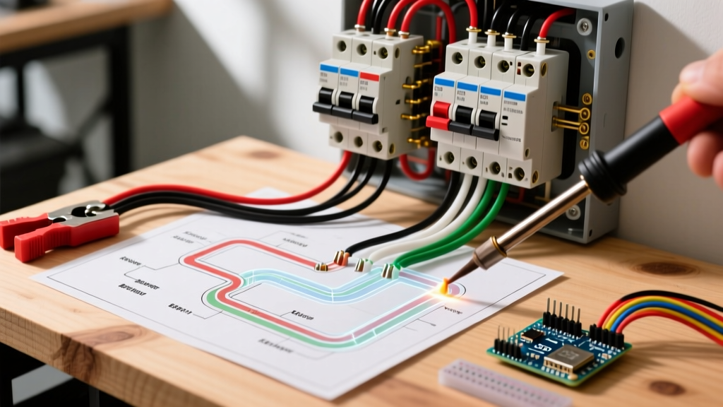 Step-by-Step Wiring Diagram for Fuse Box to Breaker Upgrades