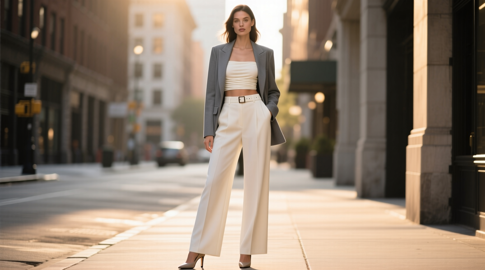 how to style wide leg pants for petite frames flattering tricks