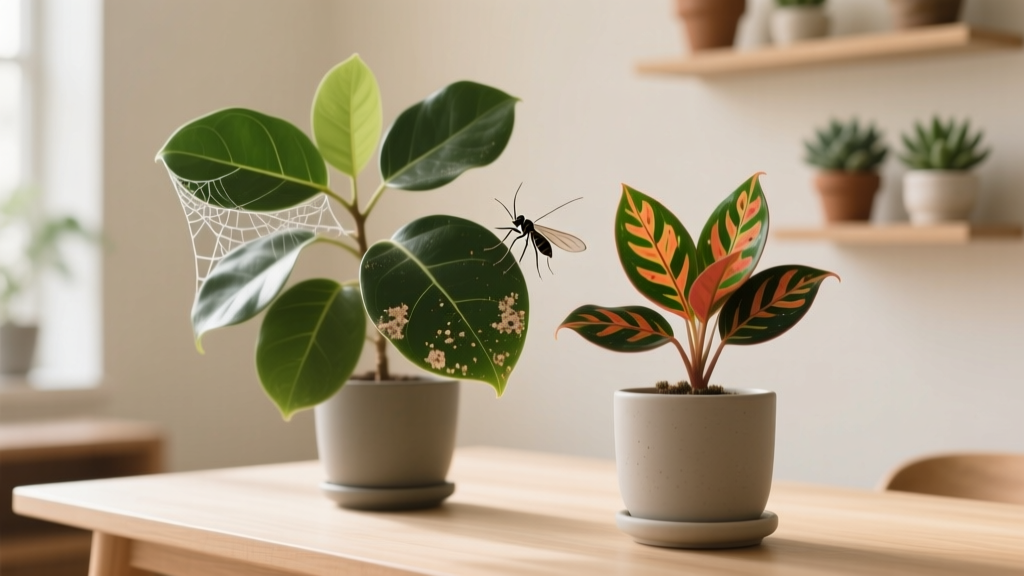 How Thrips Invade Stagnant Indoor Plants