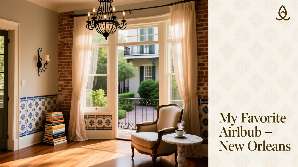 My Favorite Airbnb in New Orleans: A Curated Stay in the Heart of the French Quarter