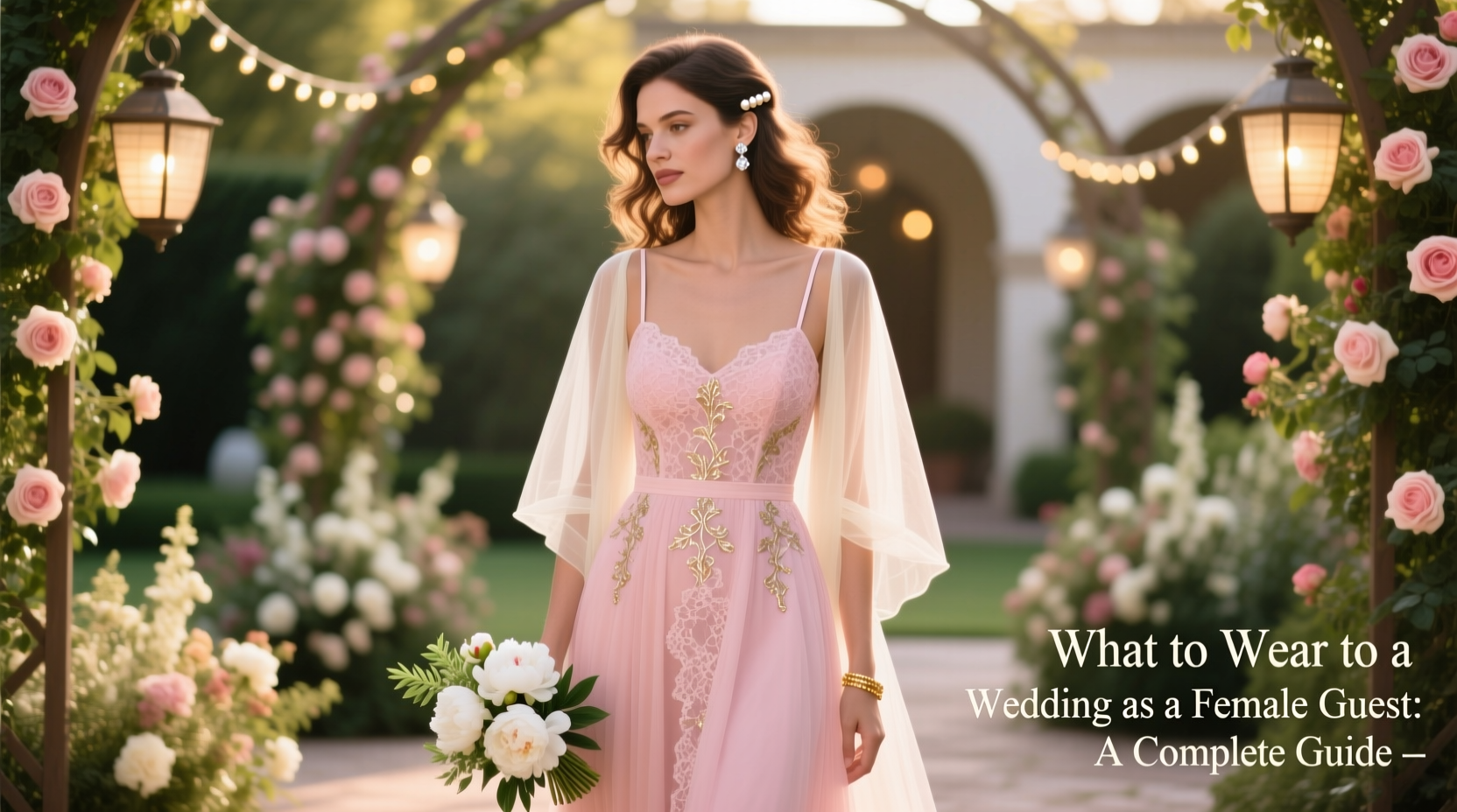 what to wear in a wedding as a female guest