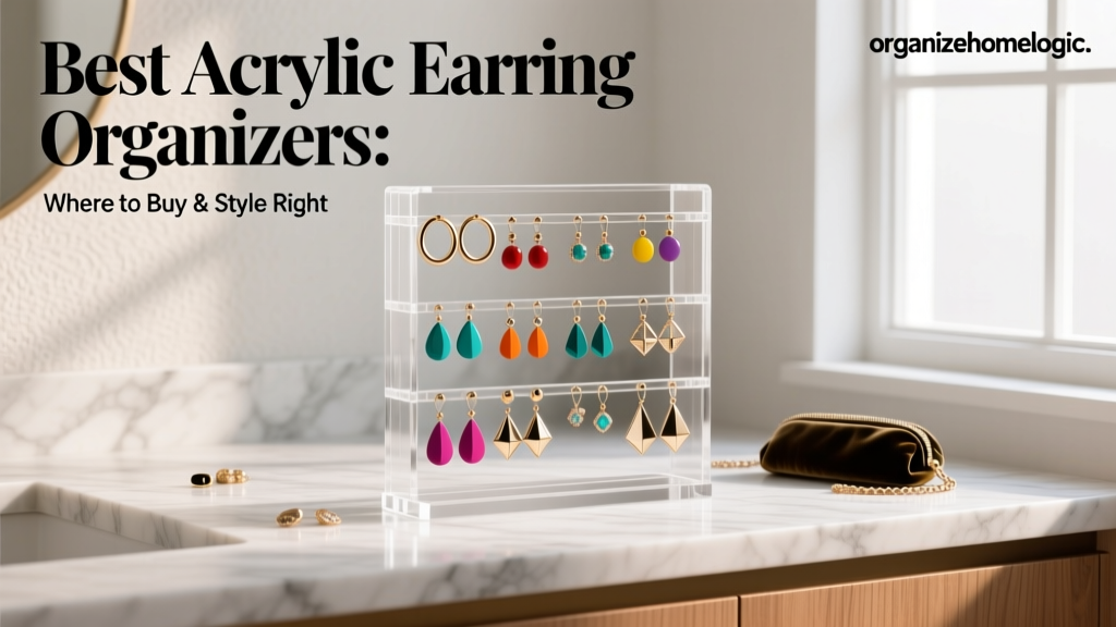 Best Acrylic Earring Organizers: Where to Buy & Style Right