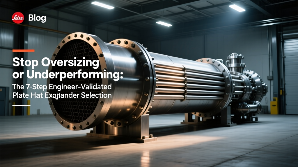 7-Step Engineer-Validated Plate HX Selection Framework