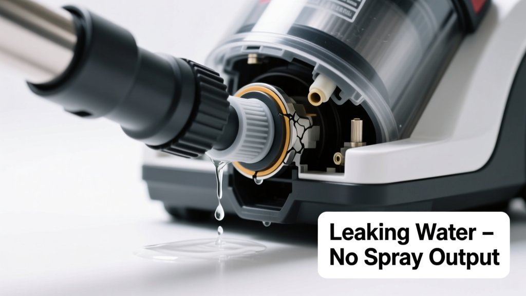 Carpet Cleaner Not Spraying & Leaking Water: Quick Diagnosis