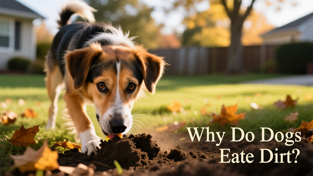 Why Do Dogs Eat Dirt?