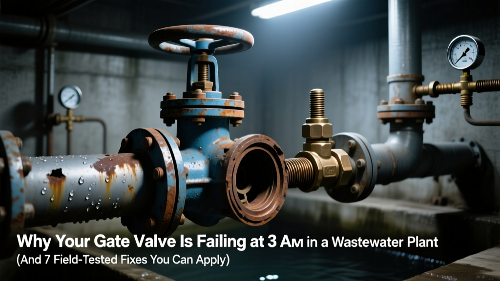 Gate Valve Failure Fixes for Wastewater Plants
