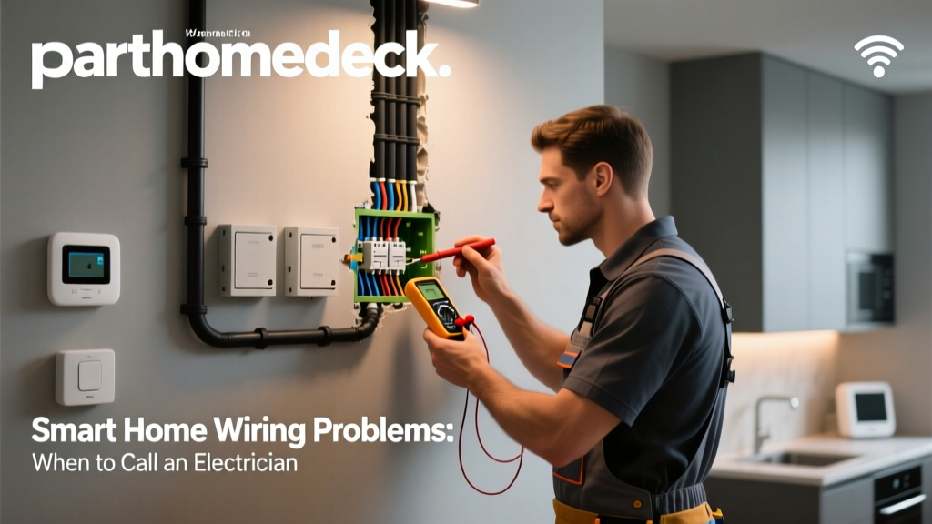 Smart Home Wiring Problems: When to Call an Electrician