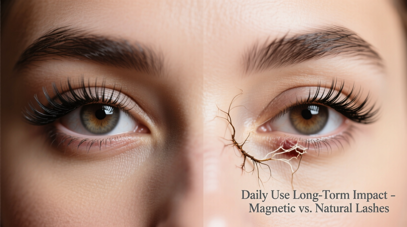 do magnetic eyelashes damage natural lashes with daily use long term review