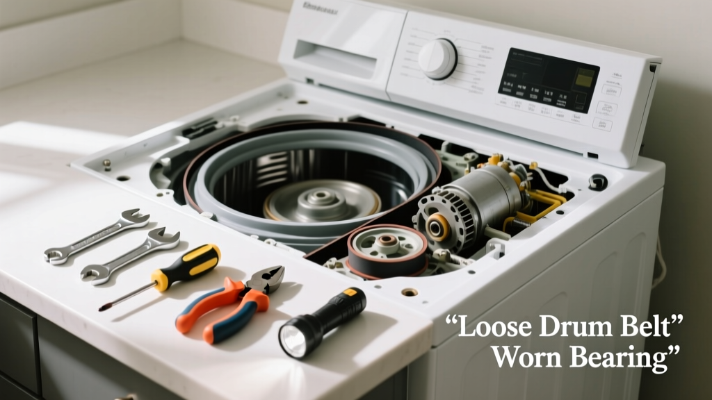 Fixing a Dryer Making Unusual Noise: Step-by-Step Repair