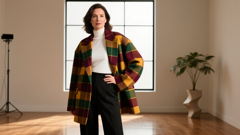 How to Style a Plaid Oversized Blazer Like a Pro