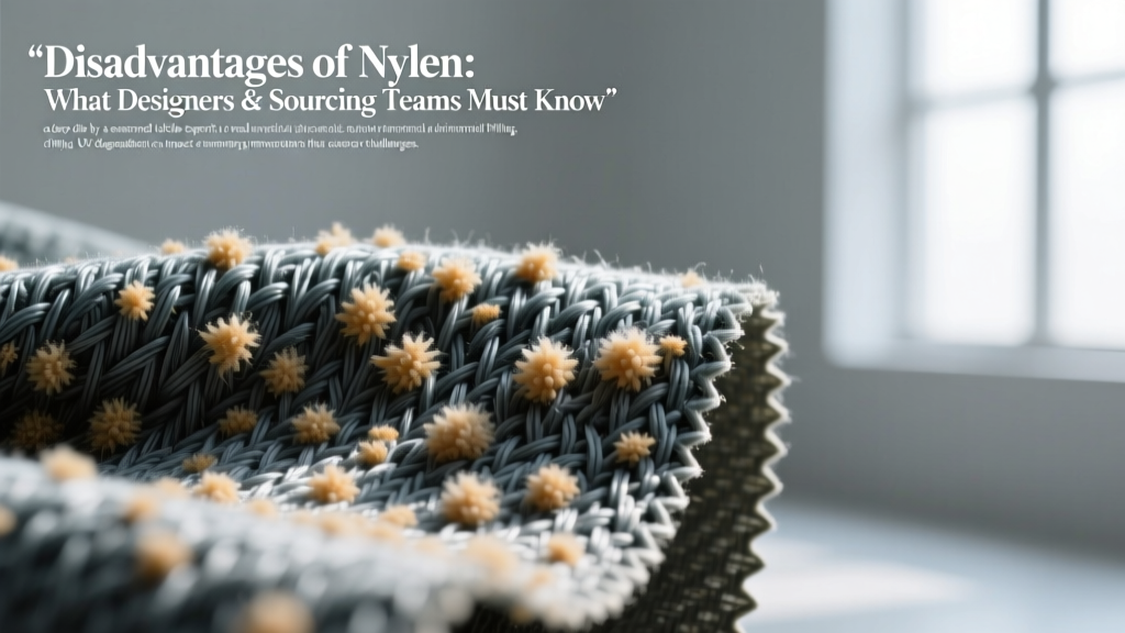 Disadvantages of Nylon: What Designers & Sourcing Teams Must Know