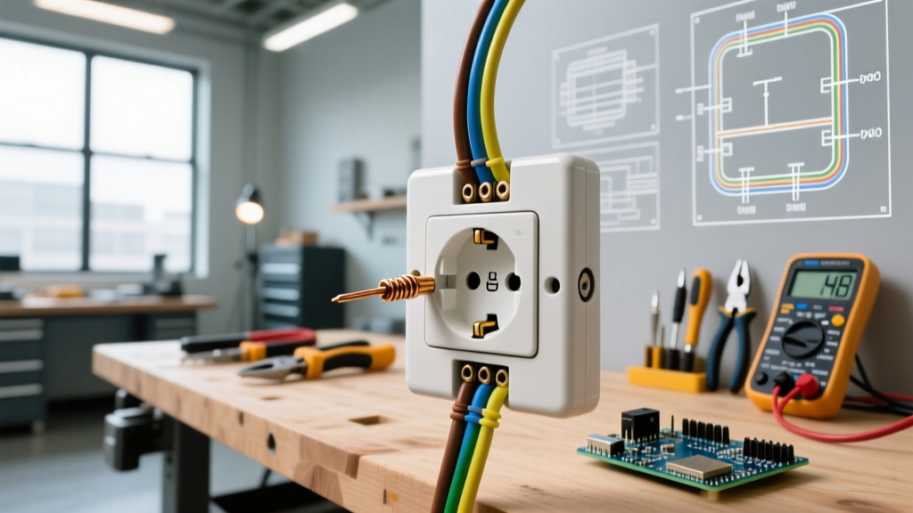 Wiring a Holland Electrical Outlet: Type F Schuko Setup