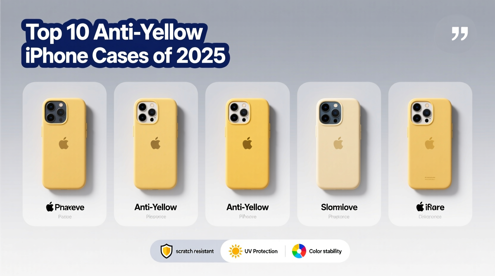 best selling anti yellow iphone case