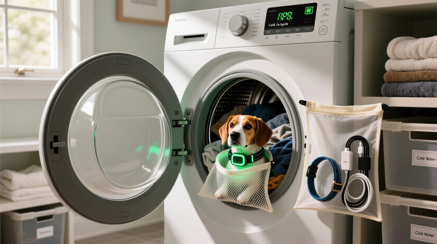laundry tips washing pet gps tracker collars safely