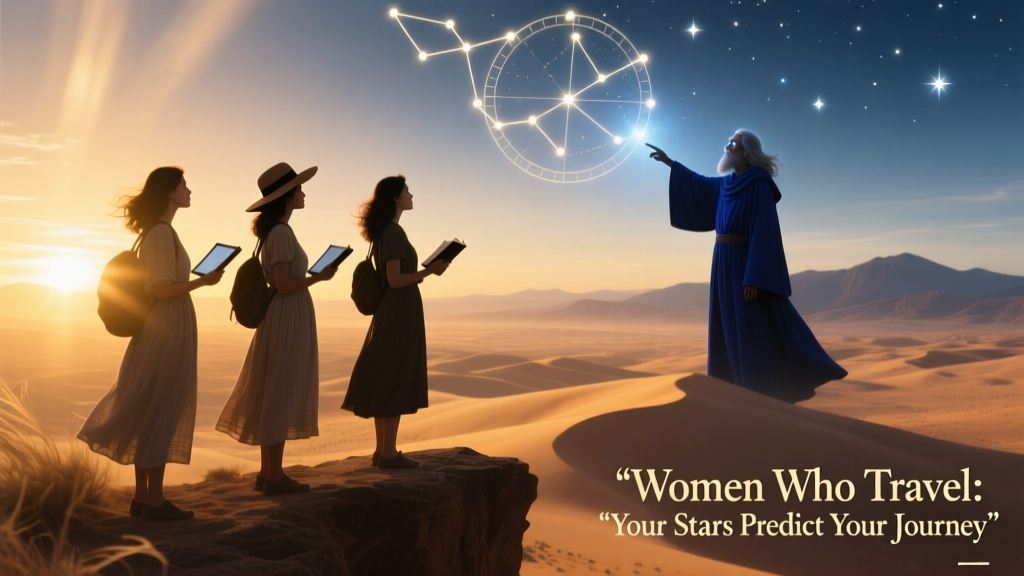 When the Stars Align: How the Women Who Travel Podcast Used Astrology to Forecast Real Travel Decisions in 2024