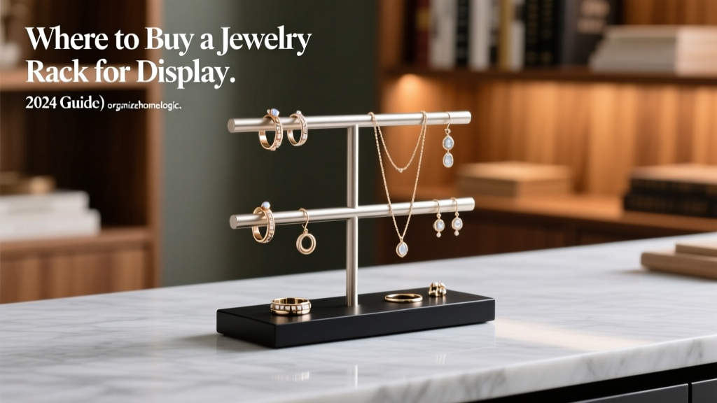 Where to Buy a Jewelry Rack for Display (2024 Guide)