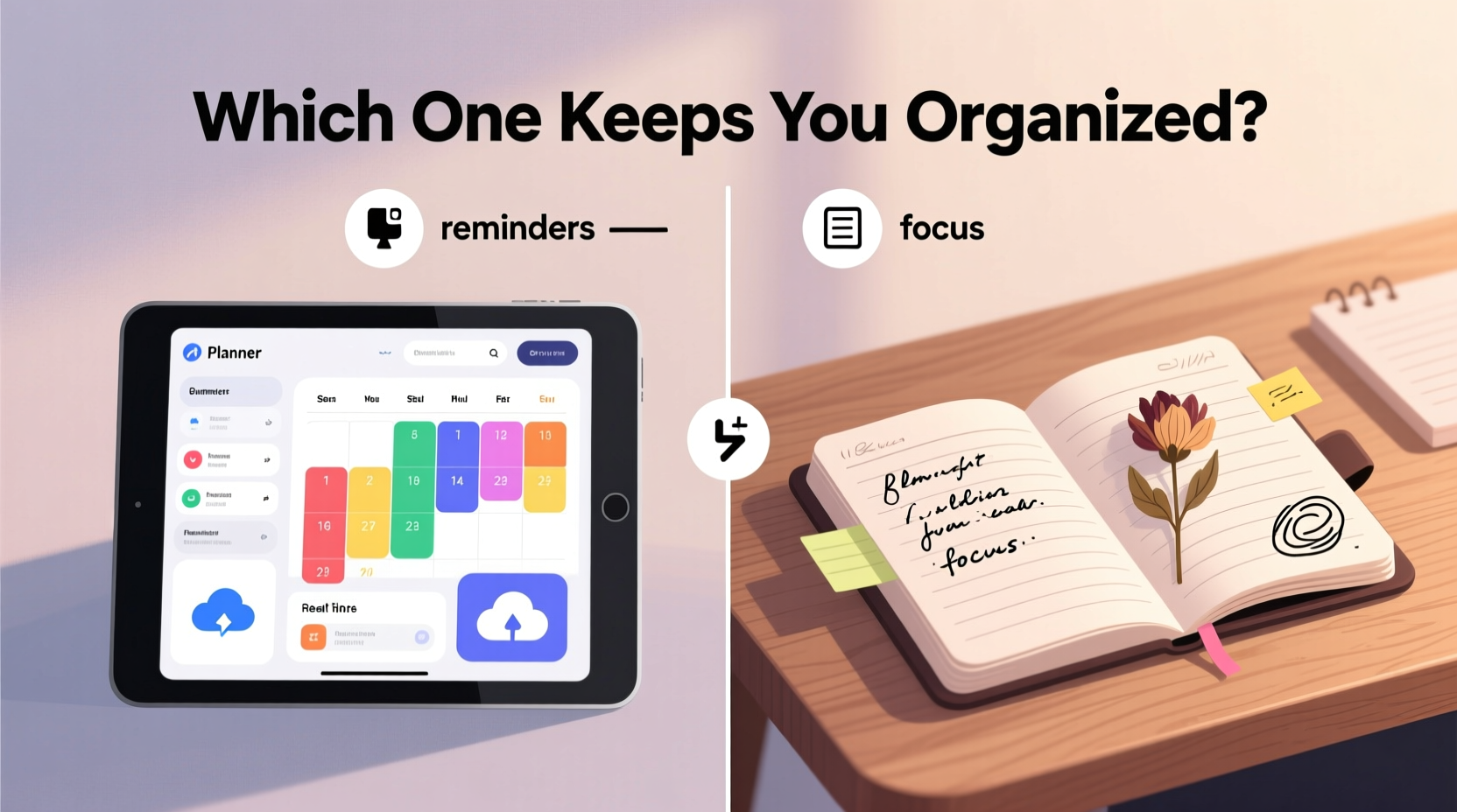 digital planner vs paper planner which one helps you stay more organized