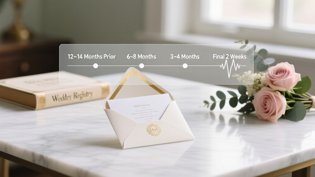 Wedding Invitations Timeline: When to Order (2026)