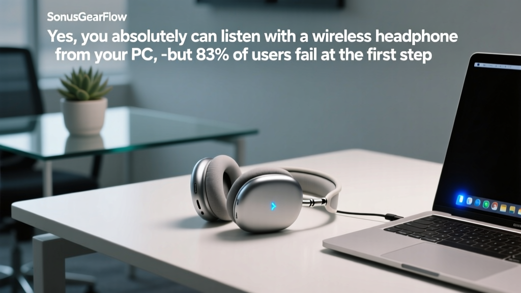 Wireless Headphones PC Setup: 4-Step Fix (2026)
