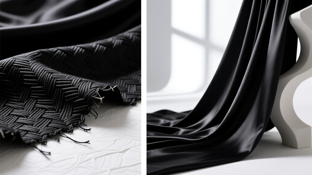 Black Silk Fabric: Luxe Texture, Design Power & Sourcing Truths