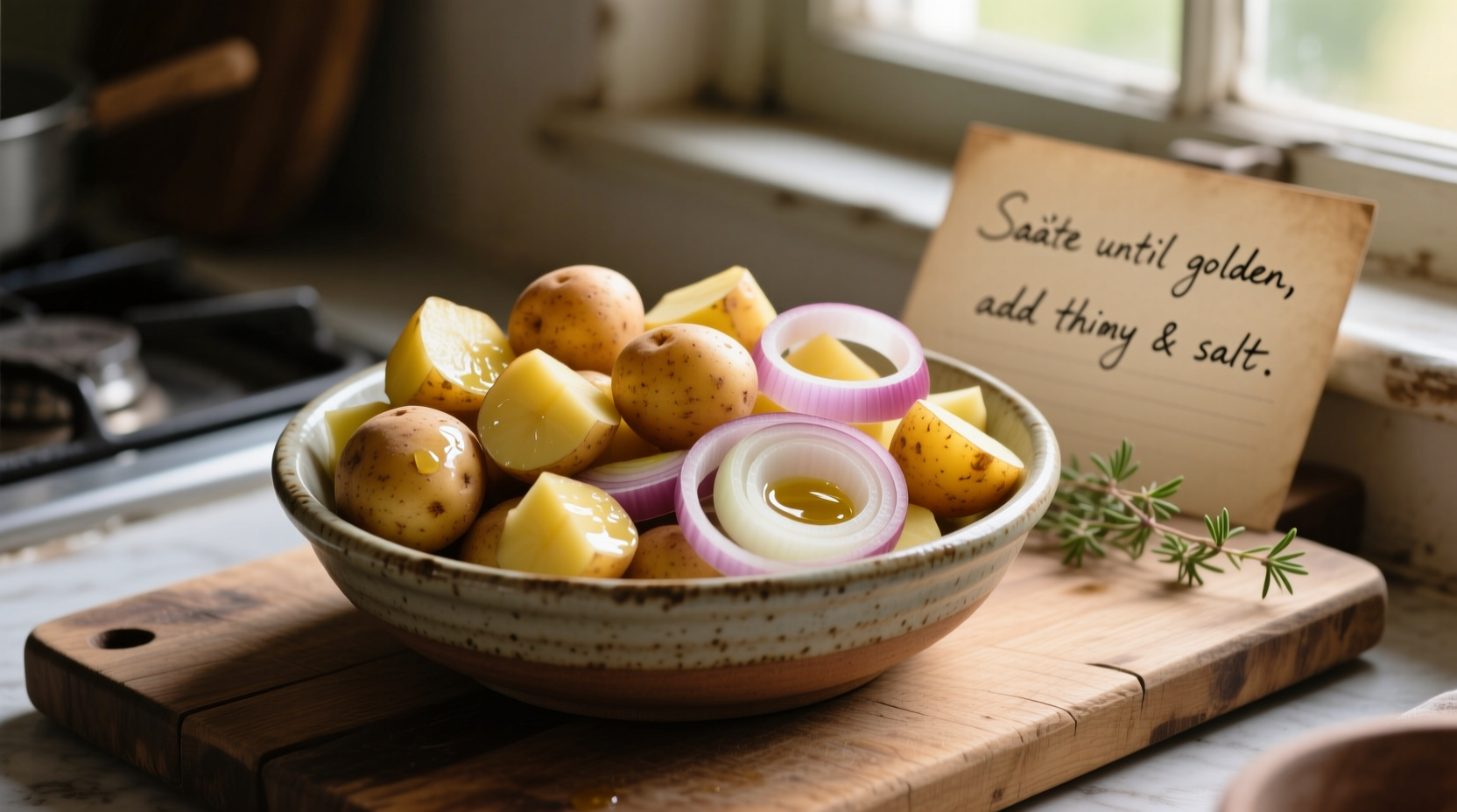 Perfect Potato and Onion Recipe: Simple & Delicious