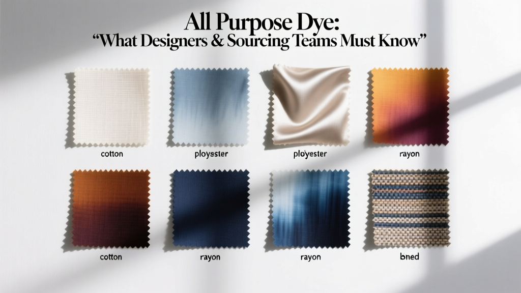 All Purpose Dye: What Designers & Sourcing Teams Must Know