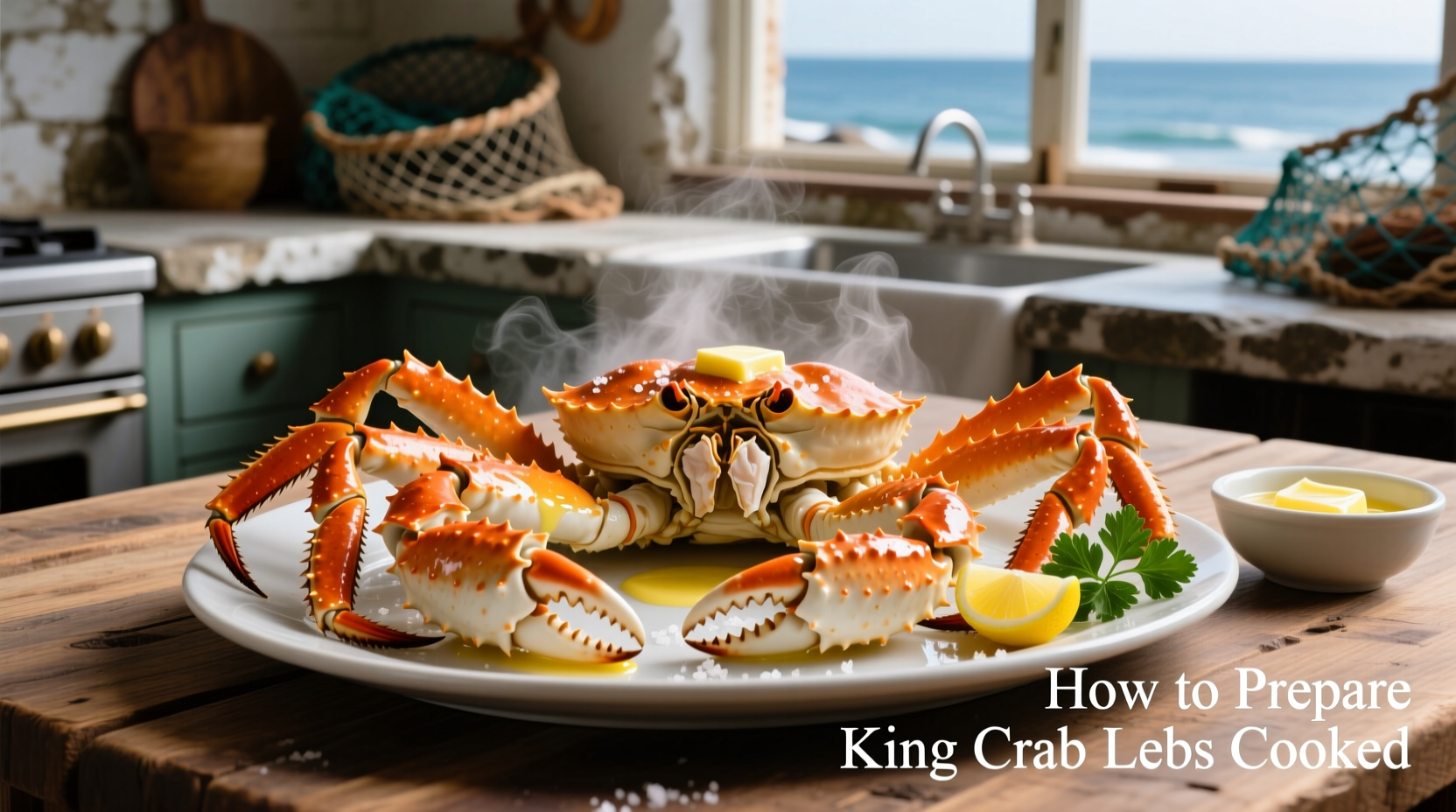 how to prepare king crab legs cooked