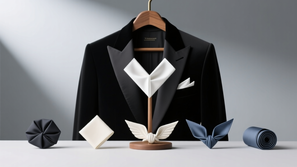 Pocket Square for Wedding: 7-Second Fold + 5 Matching Styles