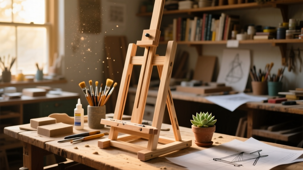 DIY Wooden Art Easel for Beginners