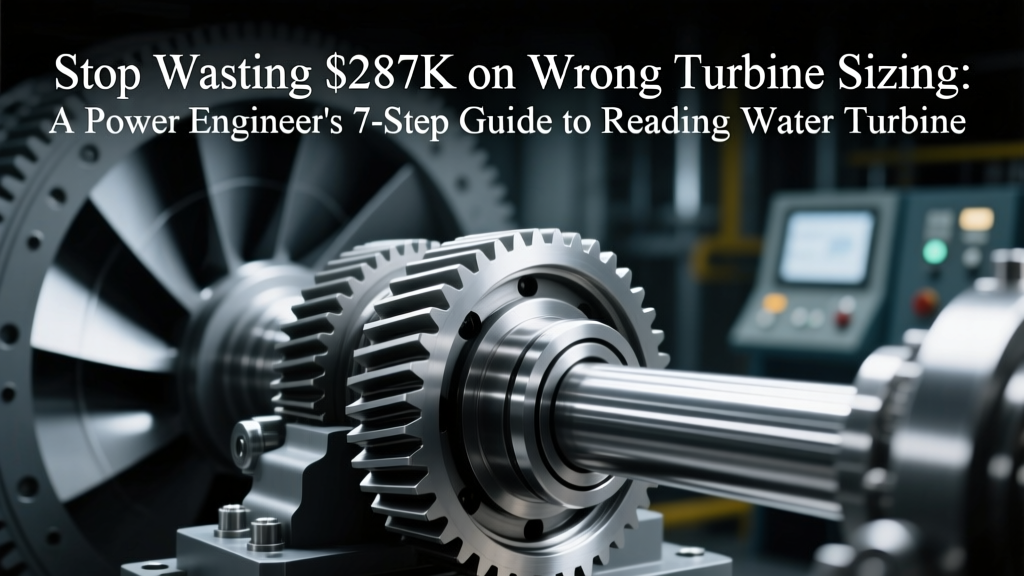 Avoid $287K Turbine Sizing Errors: 7-Step Datasheet Guide