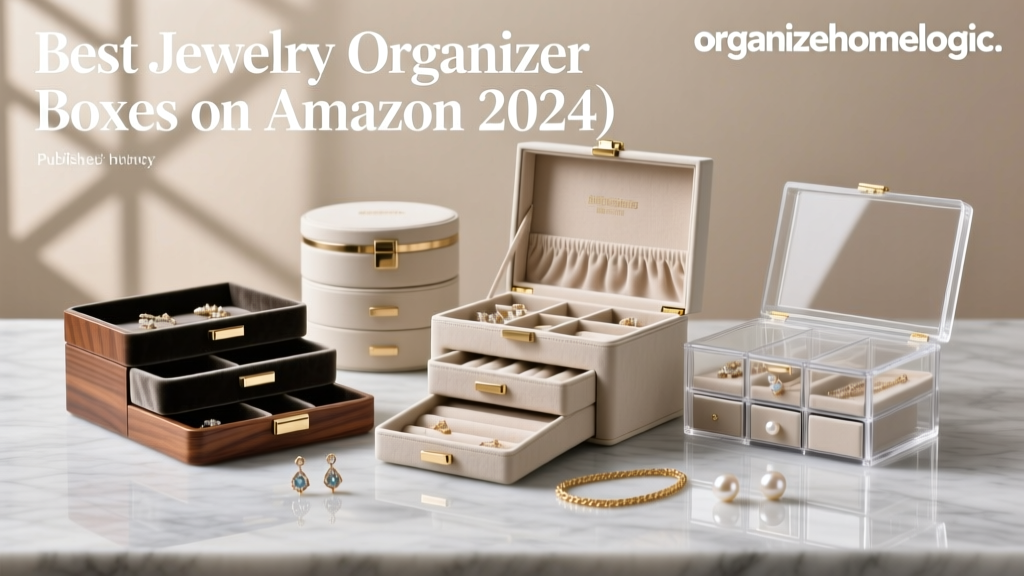 Best Jewelry Organizer Boxes on Amazon (2024)