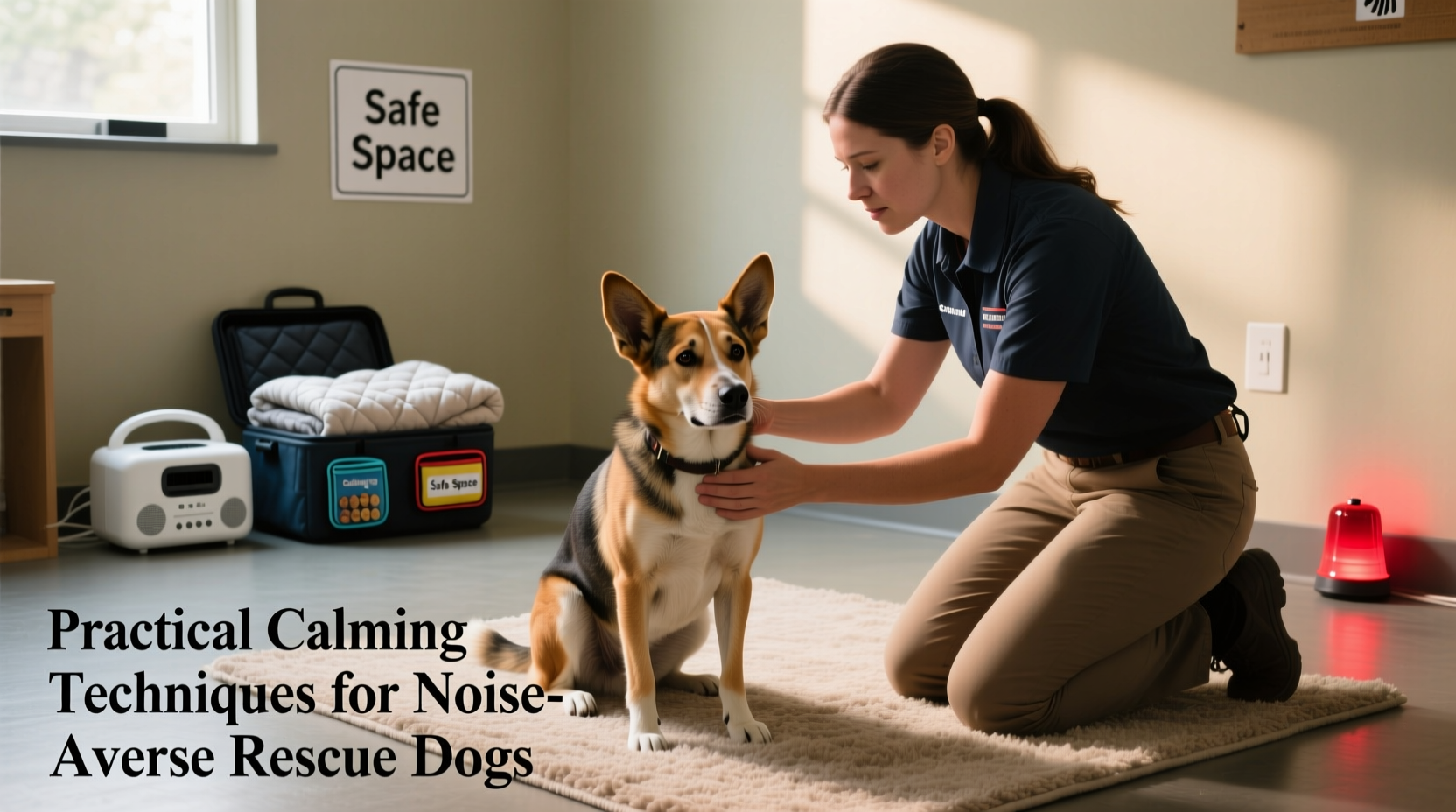 how to train a rescue dog with fear of loud noises practical calming techniques