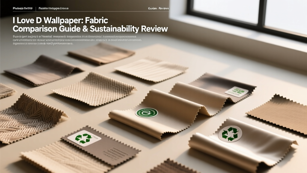 i love d Wallpaper: Fabric Comparison Guide & Sustainability Review