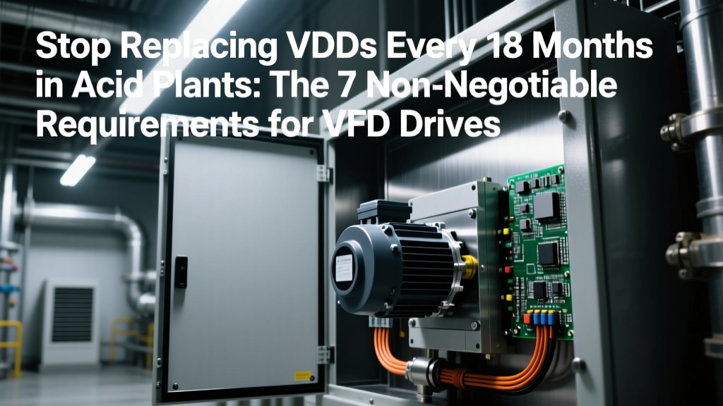 VFDs for Acid Plants: 7 Non-Negotiable Requirements