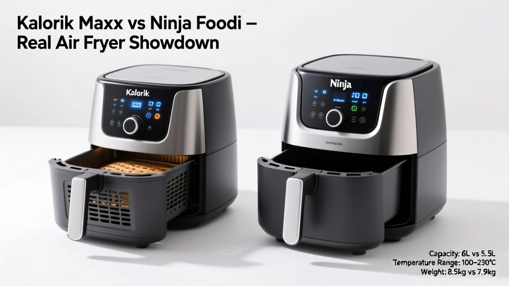 Kalorik Maxx vs Ninja Foodi: Real Air Fryer Showdown