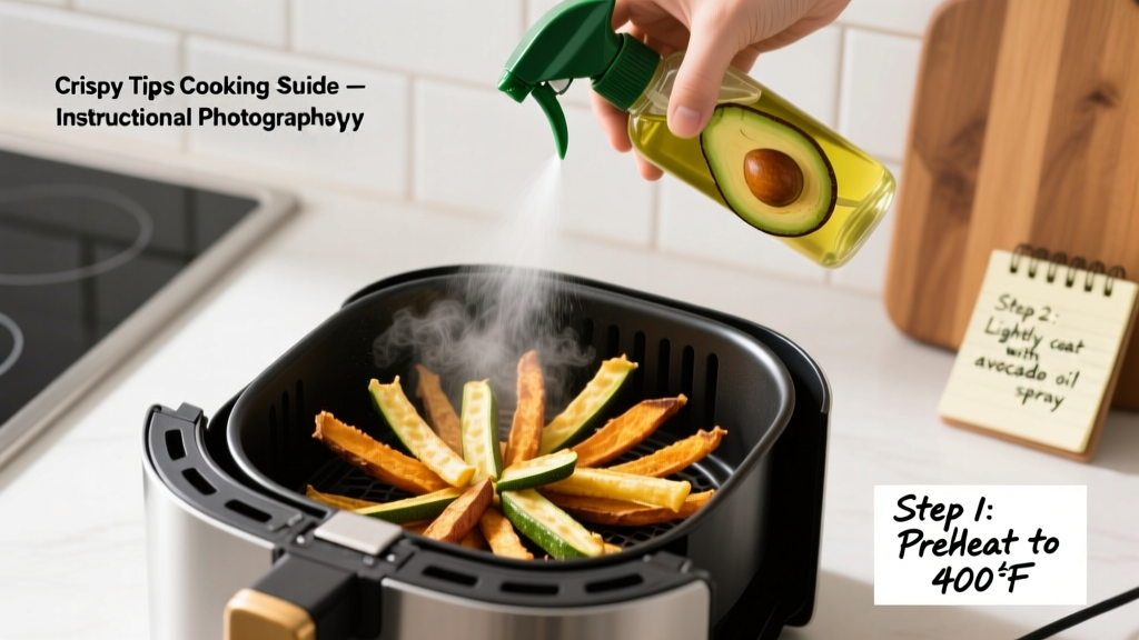 Avocado Oil Spray in Air Fryer: Safe & Crispy Tips