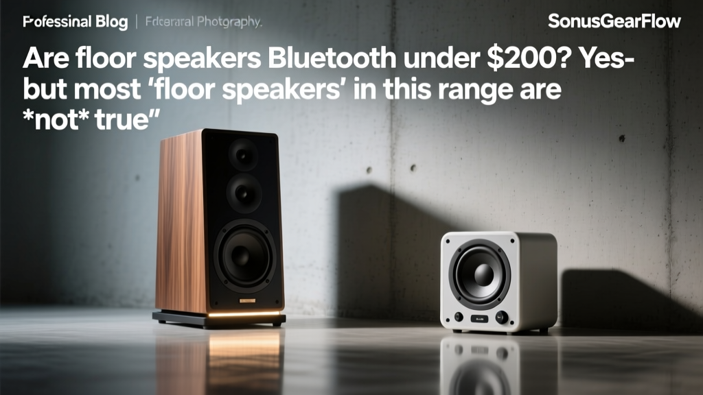 Floor Speakers Under $200: Real Floor-Standing? (2026)