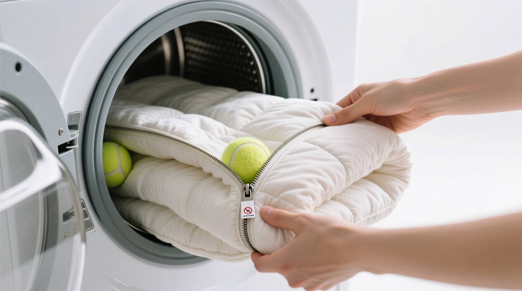 how to wash a weighted blanket cover safely