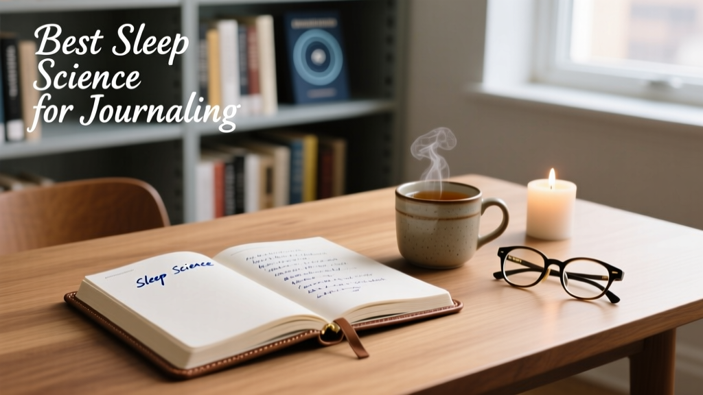 Best Sleep Science for Journaling: Evidence-Based Practices That Improve Sleep Quality and Recall