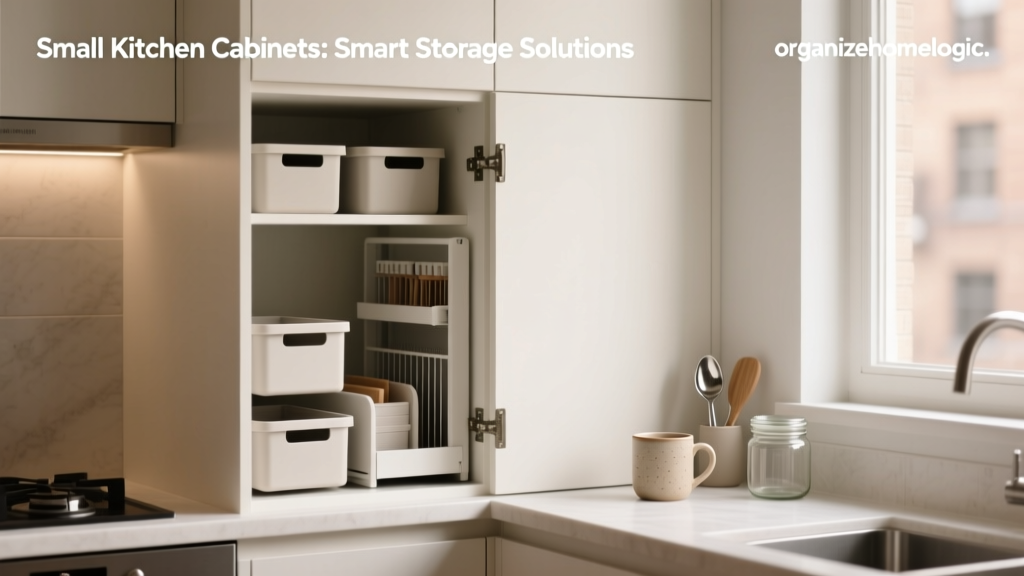 Small Kitchen Cabinets: Smart Storage Solutions