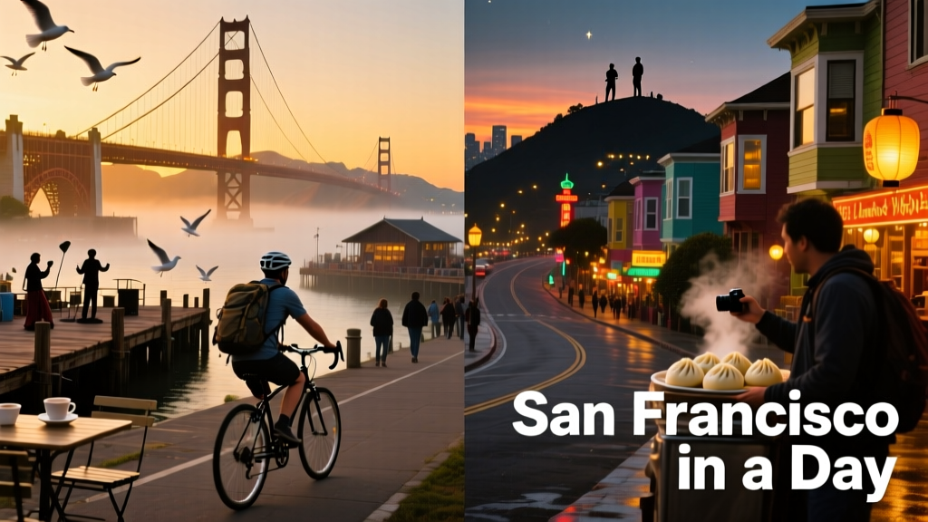 San Francisco in a Day: A Realistic, Richly Detailed Itinerary for the Curious Traveler