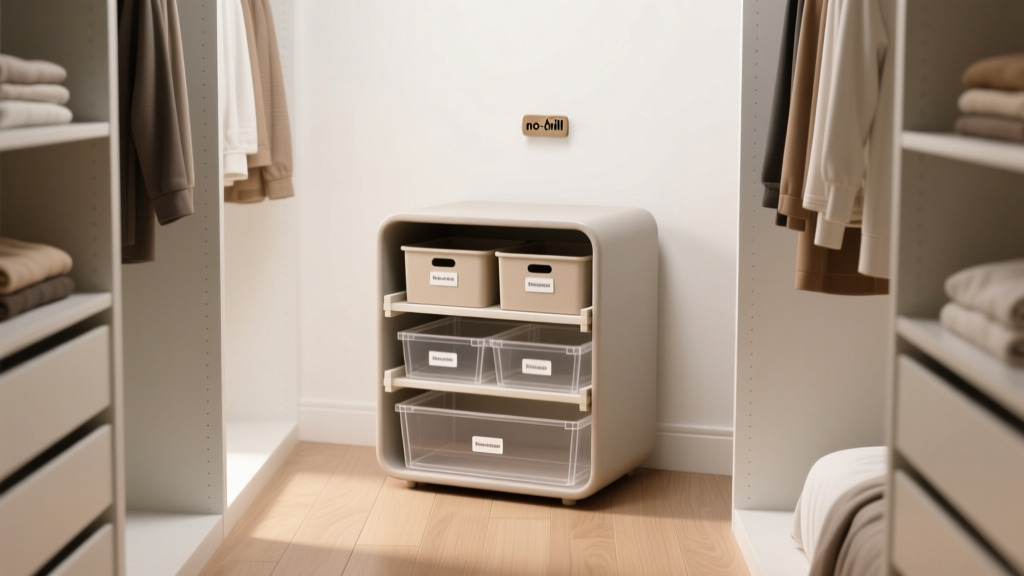 Where to Find a Square Closet Organizer (Renter-Friendly!)
