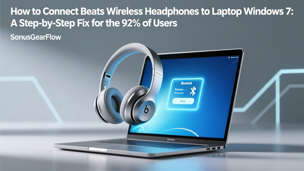 How to Connect Beats Wireless Headphones to Windows 7